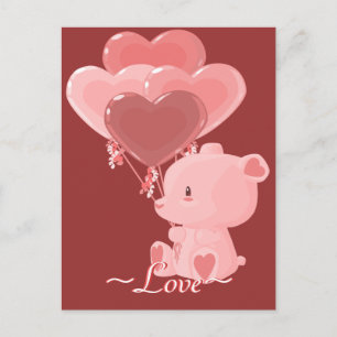 Loving Bear Postcard