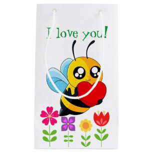 Loving Bee Small Gift Bag