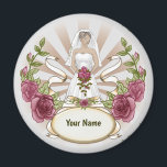 Loving Bride Wedding magnet<br><div class="desc">Loving Bride Wedding magnet, T-Shirt, Wedding apparel, Wedding gifts by ArtMuvz Illustration. Matching Customizable Wedding bridal shower, reception, rehearsal dinner apparel. Celebrate your love in style with our wedding designs, Perfect for the bride, groom, wedding party, and guests. You can personalize with your names or wedding date. Great for wedding-related...</div>