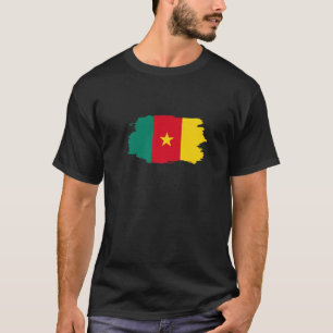 Loving Cameroon Flag Patriotic Cameroonian Sports T-Shirt