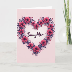 Loving Daughters Day Card