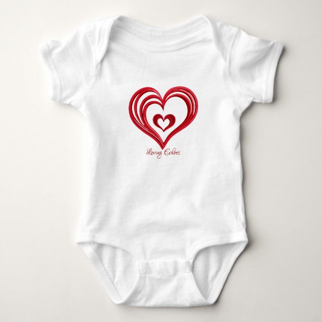 Loving Echoes Baby Bodysuit (Front)