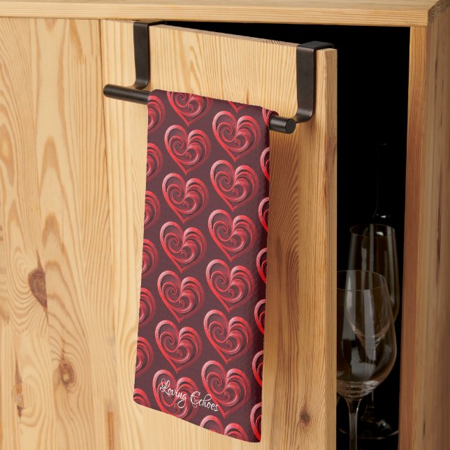 Loving Echoes Kitchen Towels (Thirds Fold)