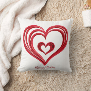 Loving Echoes Throw Pillow