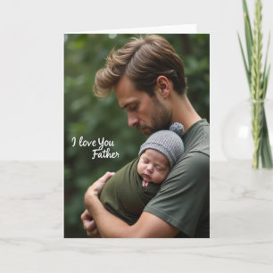 Loving Father Infant Art Card