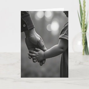 Loving Fathers Day Hands Card
