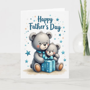 Loving Fathers Day Plush Card