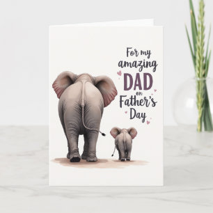 Loving Grey Paternal Card