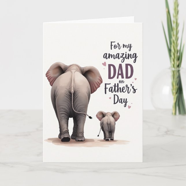 Loving Grey Paternal Card (Front)
