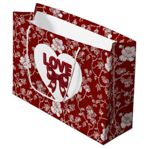 Loving Heart Large Gift Bag