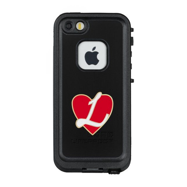 Loving heart LifeProof iPhone case (Back)