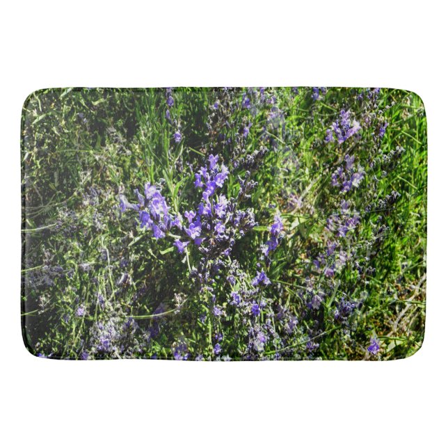 Loving Lavender..... Bath Mat (Front)