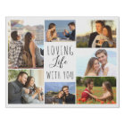 Loving Life with You 7 Photo Collage | White
