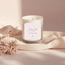 Loving Light Candle Label, Miscarriage Remembrance