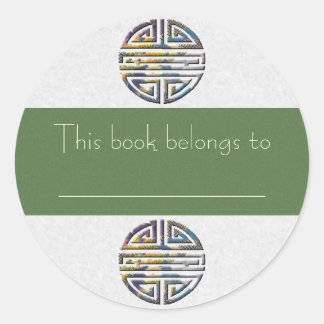 Loving Longevity Wedding Classic Round Sticker