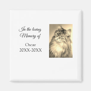 loving memorial keepsake funeral add pet name phot magnet