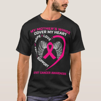 Loving Memory Gifts Mother Mom Pink Breast Cancer  T-Shirt