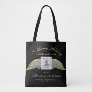 Loving Memory Photo Memorial Tote Bag