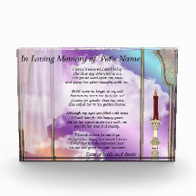 Loving Memory Window to Heaven Female Pet Memorial