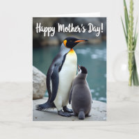 Loving Mother Bird Scene Card