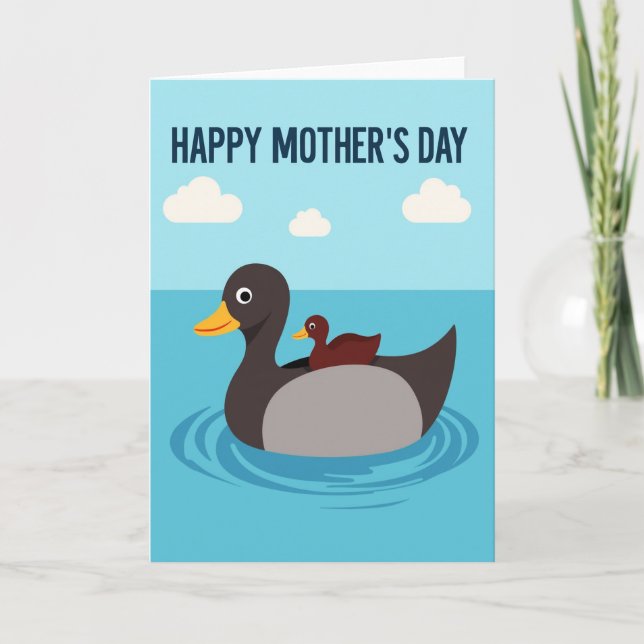 Loving Mothers Day Flock Card (Front)