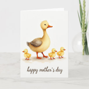 Loving Mothers Day Waterfowl Card
