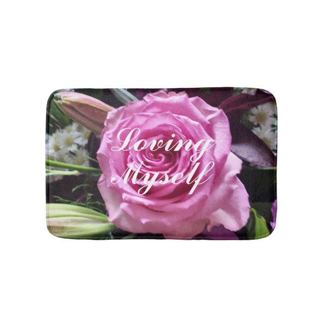 Loving Myself Bath Mat (Front)