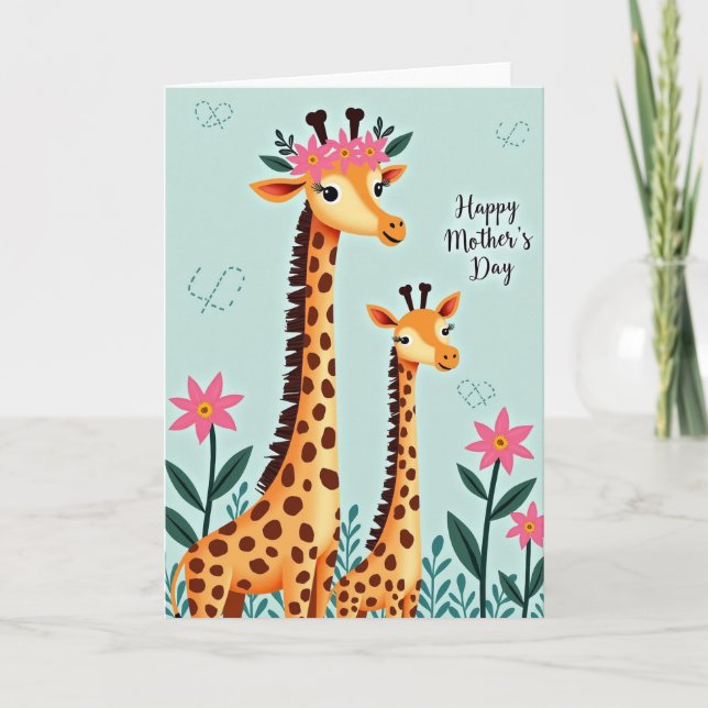 Loving Parent And Child Card (Front)