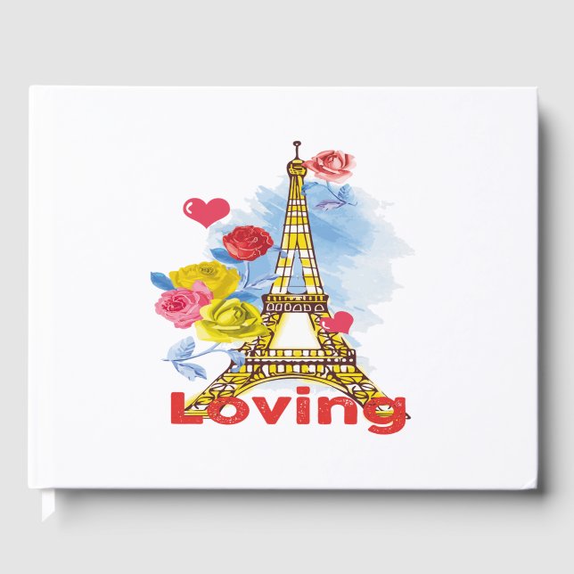 loving paris guest book (Front)