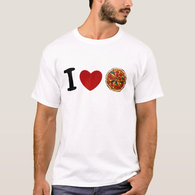 Loving Pizza T-Shirt (Front)