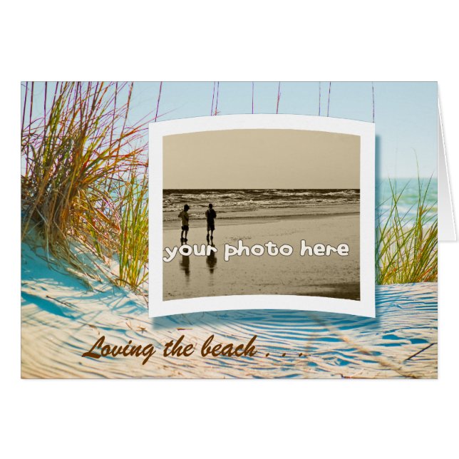 Loving the beach (Front Horizontal)