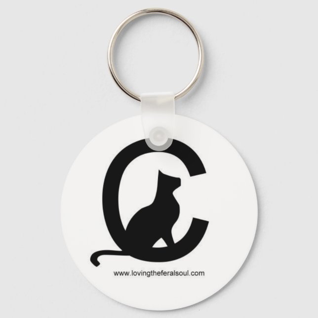 Loving the Feral Soul Logo Keychain (Front)