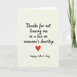 Loving Thoughts Funny Card