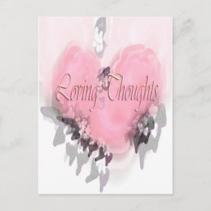 Loving Thoughts Postcard