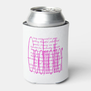 Loving Words for a Godmother Can Cooler