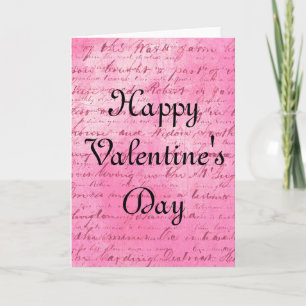 Loving Words Valentine's Day Greeting Card