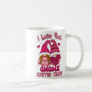 Loving You Gnome What Buffalo Plaid Valenti  Coffee Mug