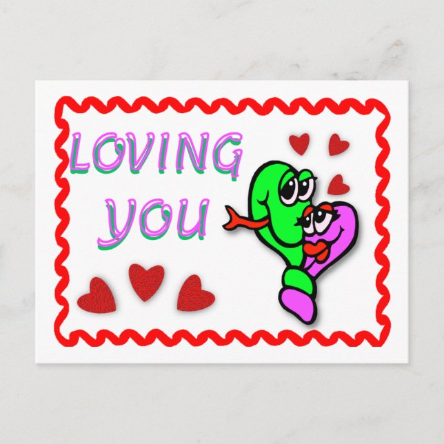 Loving You  Postcard (Front)
