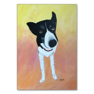 Lovingly, adverb, dog themed reading flashcards table number