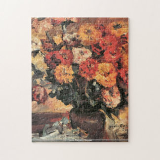 Lovis Corinthe - puzzle de Zinnias