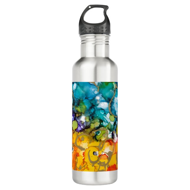 Lovitude in Bubbles Water Bottle (Front)