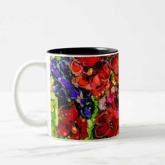 Lovitude Soul Peinture Mug "Hot Mess Garden" (Gauche)
