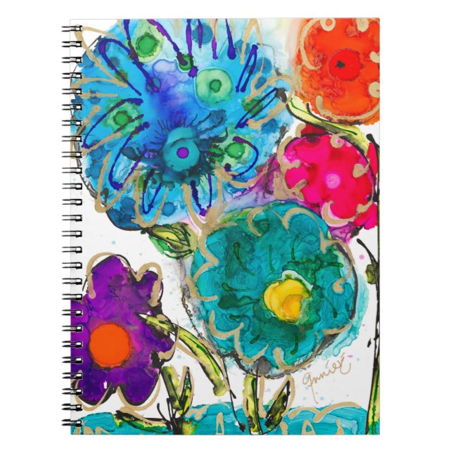 Lovitude Spriral Notebook Winking (Front)