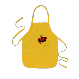 lovlee bug kids apron