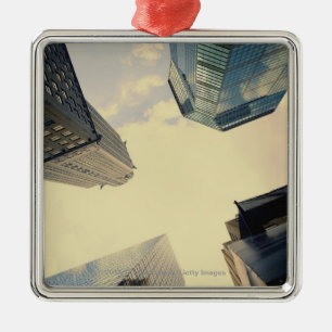 Low angle of the Chrysler Building Metal Ornament