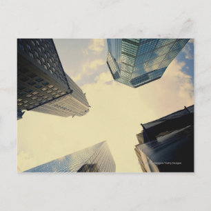 Low angle of the Chrysler Building Postcard