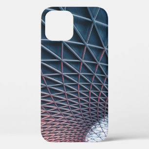 Low-angle photo of building structure iPhone 12 case