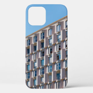 LOW ANGLE PHOTO OF GRAY CONCRETE BUILDING iPhone 12 CASE