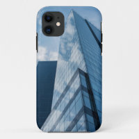 low angle photo of high rise building iphone cases