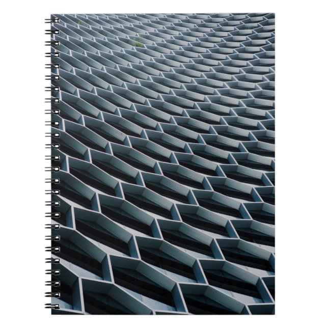 Low-angle photo of high-rise building notebook (Front)